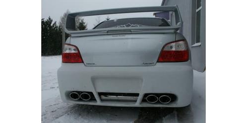 FOX Subaru Impreza type WRX/ STI einddemper dwars uitgang re, Auto-onderdelen, Uitlaatsystemen, Nieuw, Verzenden