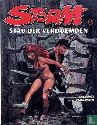 Storm [Lawrence e.a.] - Stad der verdoemden - 1982, Boeken, Stripverhalen, Zo goed als nieuw, Eén stripboek, Verzenden