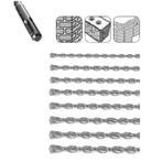 Set extra lange SDS-plus betonboren (8 stuks), Doe-het-zelf en Bouw, Verzenden, Nieuw