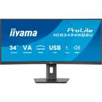 Iiyama ProLite XCB3494WQSU-B1 Zwart - 34 monitor Doosschade, Computers en Software, Monitoren, Iiyama, VA, Ophalen of Verzenden