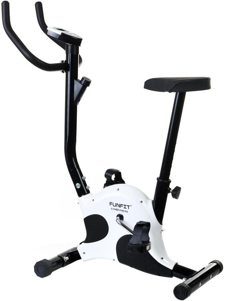 Hometrainer met trainingscomputer - mechanisch - tot 120 kg, Sport en Fitness, Fitnessapparatuur, Nieuw, Ophalen of Verzenden