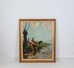 William Castle Keith (1864-1927) - Hollands landschap met, Antiek en Kunst