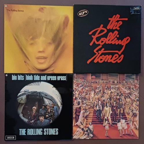 Rolling Stones - 1 box set with 4 LPs + 3 x LPs - Différents, Cd's en Dvd's, Vinyl Singles
