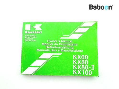 Instructie Boek Kawasaki KX 80 1998-2000 (KX80 KX80W) KX-60,, Motos, Pièces | Kawasaki, Envoi