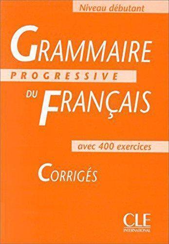 Grammaire Progressive Du Francais: Corriges - Niveau, Livres, Livres Autre, Envoi