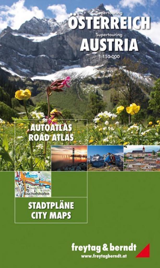 Oostenrijk Supertouring Wegenatlas F&B 9783850840231, Boeken, Reisgidsen, Gelezen, Verzenden
