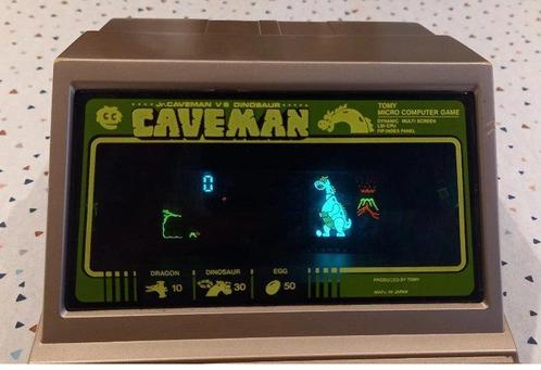 Tomy Grandstand - Cave Man - tabletop - Handheld gaming, Games en Spelcomputers, Spelcomputers | Overige Accessoires