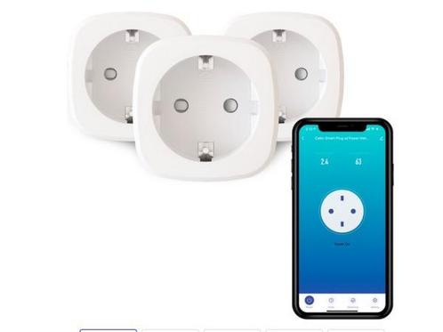 Veiling - Calex Slimme Stekker - Set van 3 stuks - Energieme, Doe-het-zelf en Bouw, Elektriciteit en Kabels
