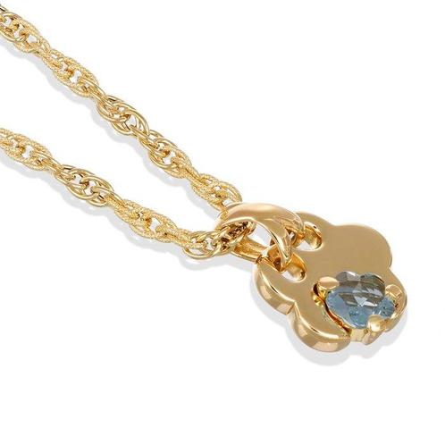 Ketting met hanger - 18 karaat Geel goud -  3.50ct. tw., Bijoux, Sacs & Beauté, Bijoux anciens