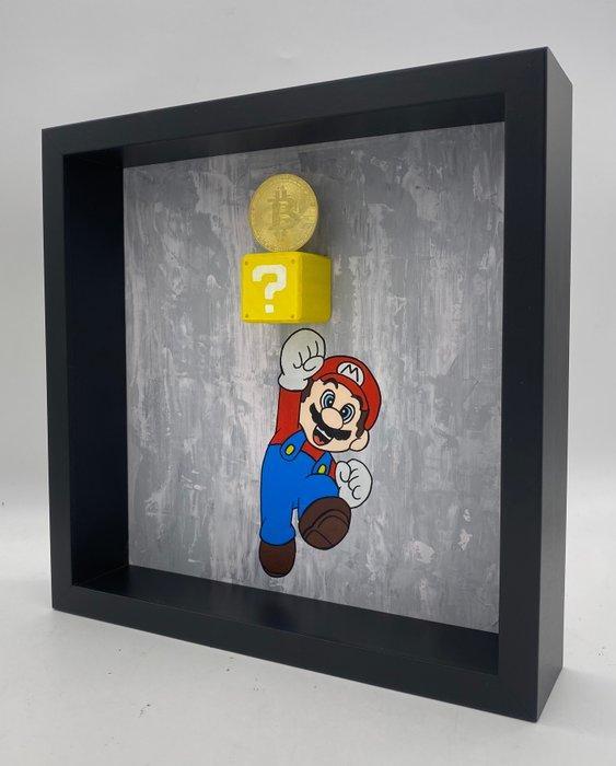 MVR - SuperMario Bitcoin, Antiek en Kunst, Kunst | Schilderijen | Modern