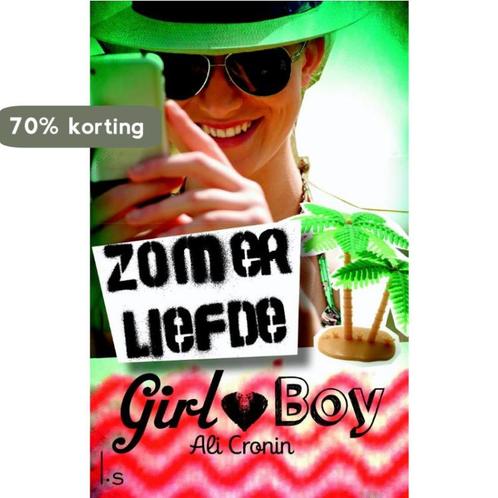 Zomerliefde / Girl heart Boy / 1 9789021808116 Ali Cronin, Boeken, Kinderboeken | Jeugd | 13 jaar en ouder, Gelezen, Verzenden