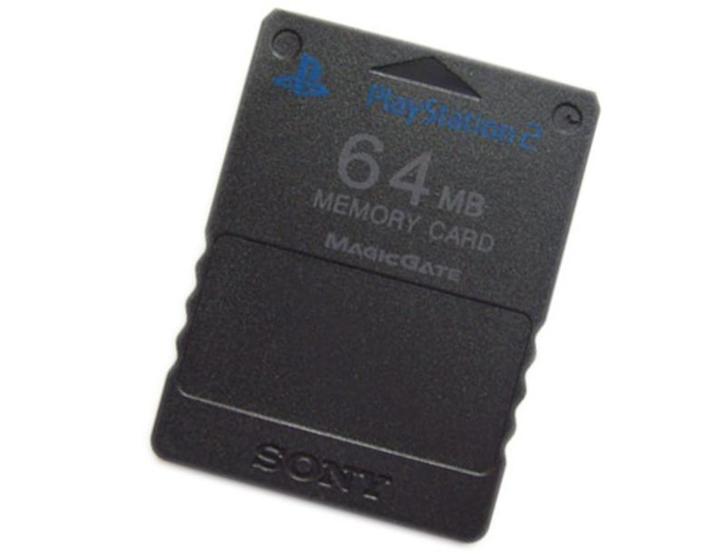 Sony PS2 64MB Memory Card Zwart SCPH-10020 (PS2 Accessoires), Games en Spelcomputers, Spelcomputers | Sony PlayStation 2, Zo goed als nieuw