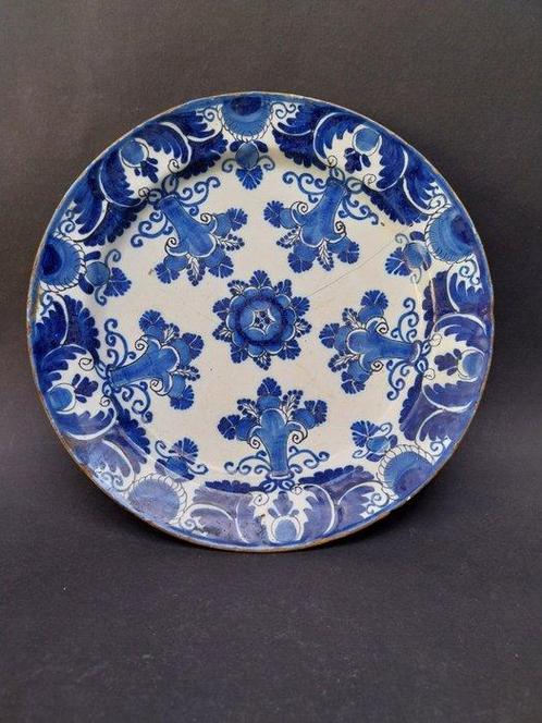 Bord - Delfts blauw, Antiek en Kunst, Antiek | Glaswerk en Kristal