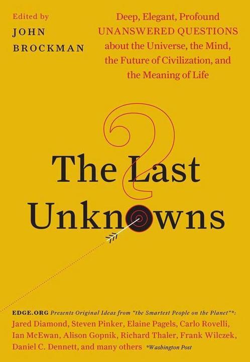 The Last Unknowns Deep, Elegant, Profound Unanswered, Boeken, Overige Boeken, Gelezen, Verzenden