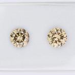 2 pcs Diamant  (Natuurlijk gekleurd)  - 0.75 ct - Rond -, Nieuw