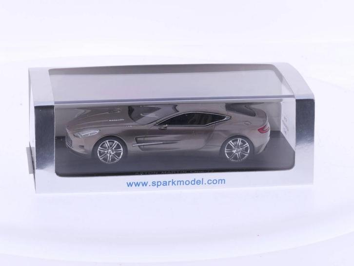 Schaal 1:43 Spark Aston Martin One-77 #3278 (Minimax), Hobby en Vrije tijd, Modelauto's | 1:43, Gebruikt, Ophalen of Verzenden