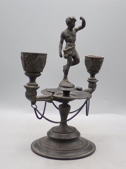 Chandelier Grand Tour - Empire - Régule, Antiek en Kunst, Antiek | Overige Antiek