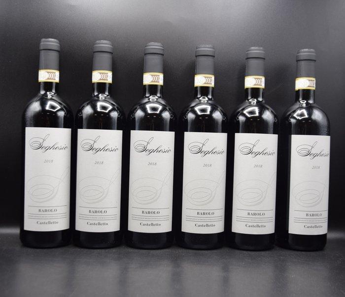 2018 Seghesio, Castelletto - Barolo DOCG - 6 Flessen (0.75, Verzamelen, Wijnen