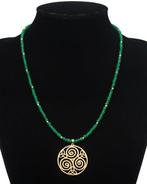 Emeraude-Talisman Celtisch van de Triskèle: Chakra-balans &