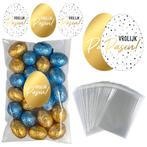 25x Uitdeelzakjes + Sluitstickers Vrolijk Pasen! - Zakjes, Verzenden, Nieuw