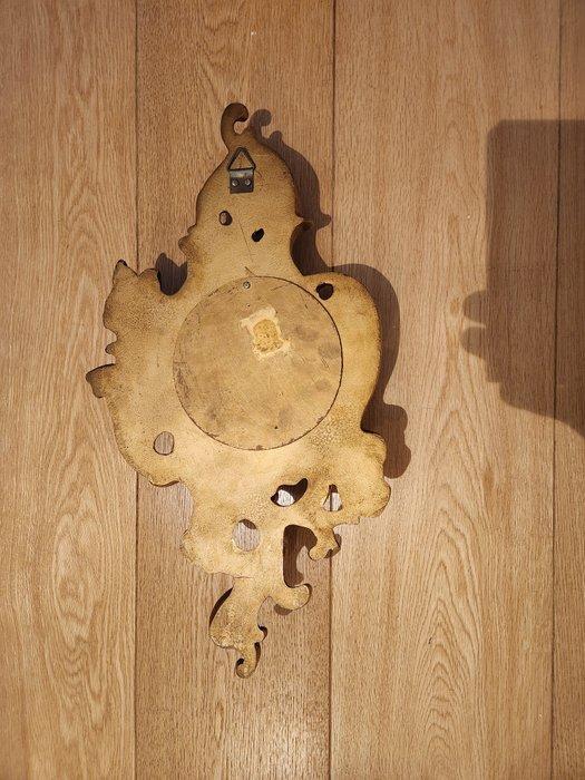 Barometer - Hout - Barok barometer, Antiek en Kunst, Curiosa en Brocante