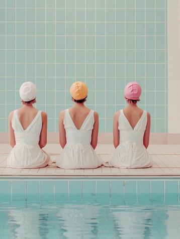 Bess Irissa - Three Pool Girls