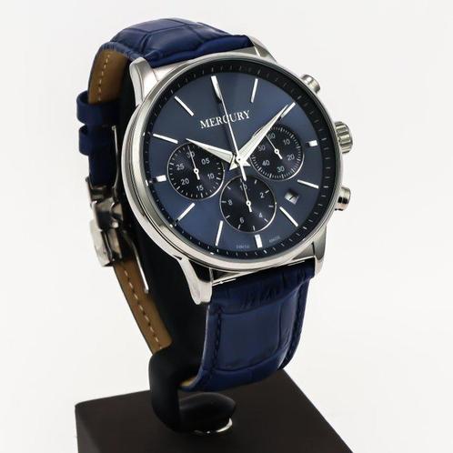 Mercury - Swiss Chronograph - ME395-SL-9 - Zonder, Handtassen en Accessoires, Horloges | Heren