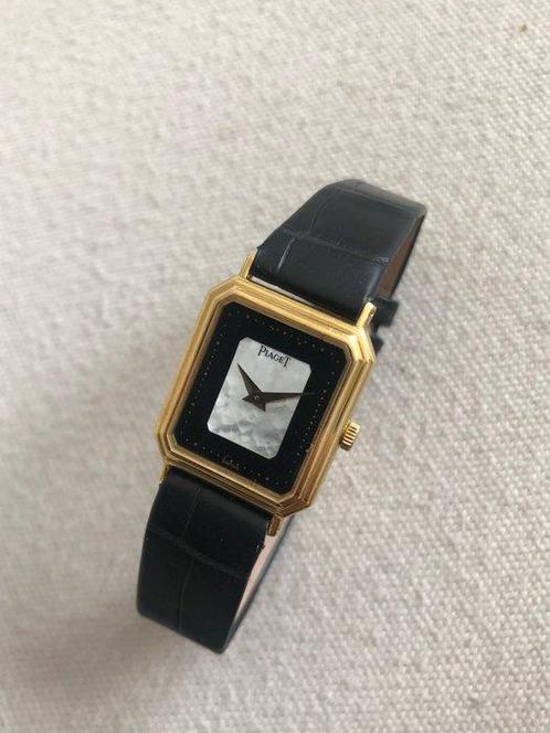 Piaget - Polo Protocole Two tone  Onyx / Nacaré Dial -, Handtassen en Accessoires, Horloges | Heren