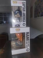 Funko - Funko Pop Funko pop One piece Nami & Marvel Captain, Antiek en Kunst