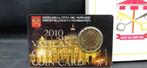 Vaticaan. 50 Cent / 5 Euro 2005/2010 (2 coins) Proof + BU