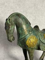 Tang-Stijl Paard 32 cm - Brons - China - Eind 20e eeuw, Antiek en Kunst