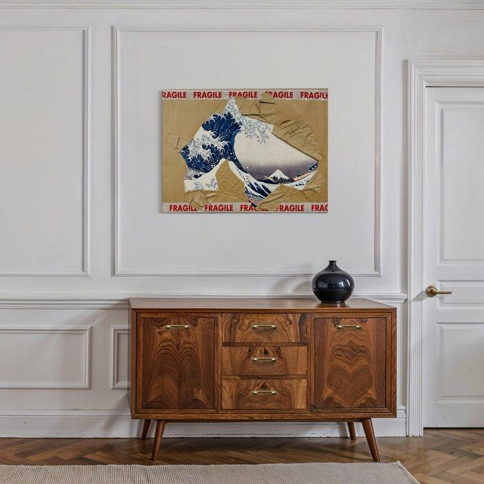 AIIROH - Escape From The Museum - The Great Wave Off, Antiek en Kunst, Kunst | Designobjecten