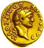 Romeinse Rijk. Domitianus (81-96 n.Chr.). Aureus Rome 73-75