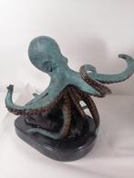 sculptuur, Octopus - 35 cm - Brons
