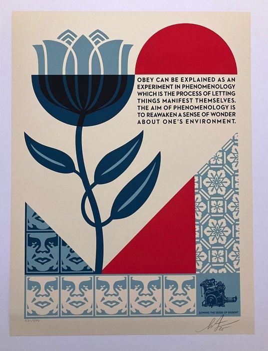 Shepard Fairey (OBEY) (1970) - Phenomenology in Bloom, Antiek en Kunst, Kunst | Designobjecten