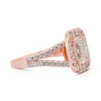 Ring - 18 karaat Roségoud - 2.45ct. tw. Diamant (Natuurlijk)
