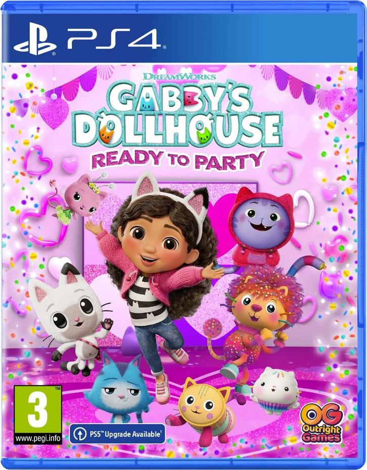 Gabbys Dollhouse Ready to Party-Standaard (PlayStation 4), Games en Spelcomputers, Games | Sony PlayStation 4, Ophalen of Verzenden