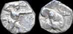 Ca 425-400bc Cyprus Kition Ballmelek Ii Ar stater zilver, Verzenden