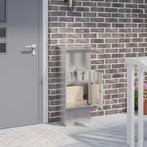 vidaXL Pakket Inwerpkoker Zwart 44.5 x 29 x 110.5 cm, Tuin en Terras, Verzenden, Nieuw