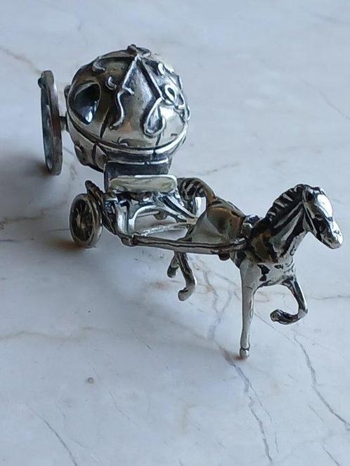 Miniatuur beeldje - .800 zilver, Antiek en Kunst, Antiek | Zilver en Goud