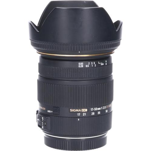 Tweedehands Sigma 17-50mm f/2.8 EX DC OS HSM Canon CM3722, Audio, Tv en Foto, Foto | Lenzen en Objectieven, Overige typen, Gebruikt