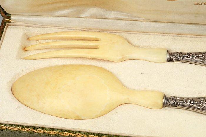 Albert Deflon - Bestekset - .950 zilver, Antiek en Kunst, Kunst | Designobjecten