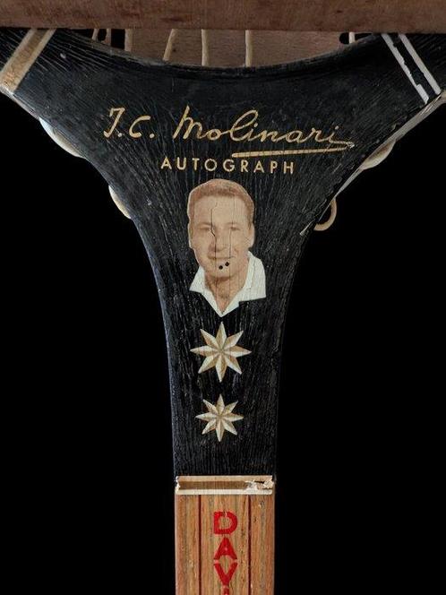 Tennis - J.C Molinari - 1960 - Tennisracket, Verzamelen, Overige Verzamelen