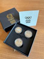 Italië. 1/4 Euro 2026 Milano Cortina - Trittico (Zonder