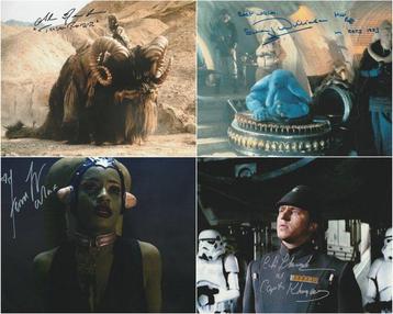 Star Wars - Big Lot of 4 Autographs!