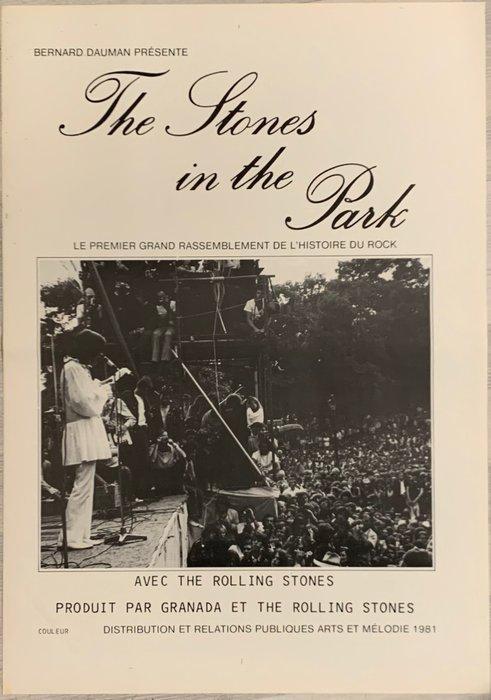 Anonymous - The Stones in the park - Rolling Stones, Antiek en Kunst, Kunst | Tekeningen en Fotografie