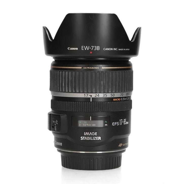 Canon EF-S 17-85mm F4.0-5.6 IS USM, Audio, Tv en Foto, Foto | Lenzen en Objectieven, Zo goed als nieuw, Ophalen of Verzenden