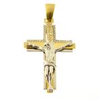 Pendentif en forme de croix - 18 carats Or jaune Diamant