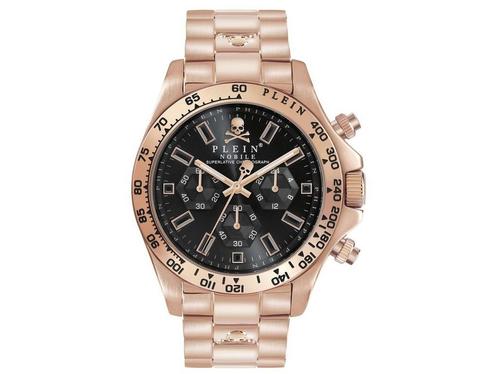 Philipp Plein - Heren Horloge Nobile - Brons, Handtassen en Accessoires, Horloges | Heren, Nieuw, Verzenden