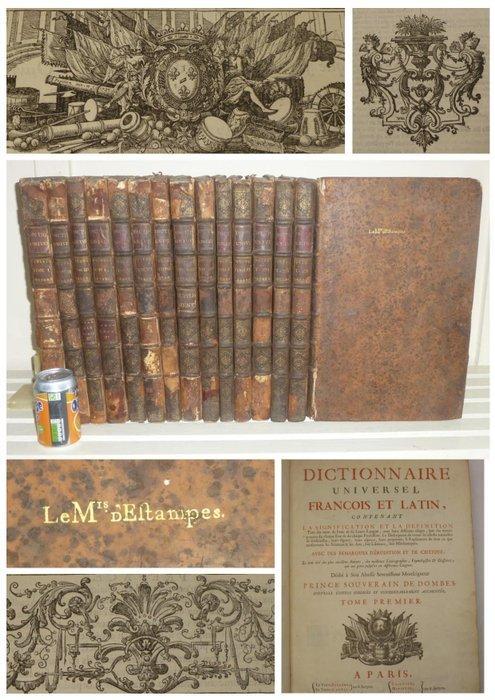 Miscellaneous authors; Dictionary of Trévoux - Dictionnaire, Antiquités & Art, Antiquités | Livres & Manuscrits